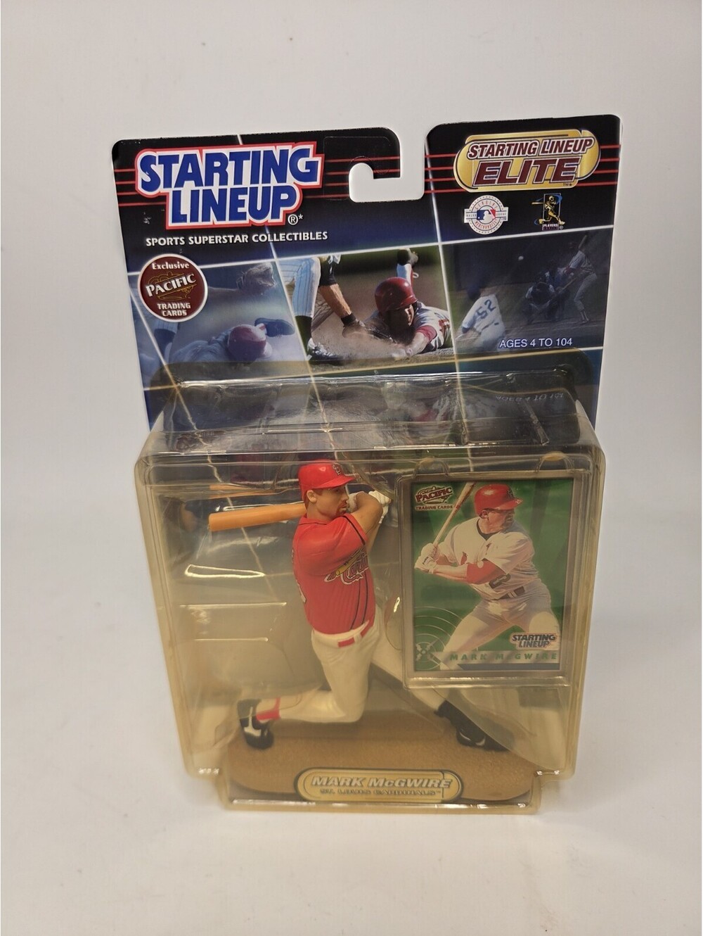 2000 - Starting Lineup Elite Mark McGwire 6”Action Figure MLB Cardinals Mint!